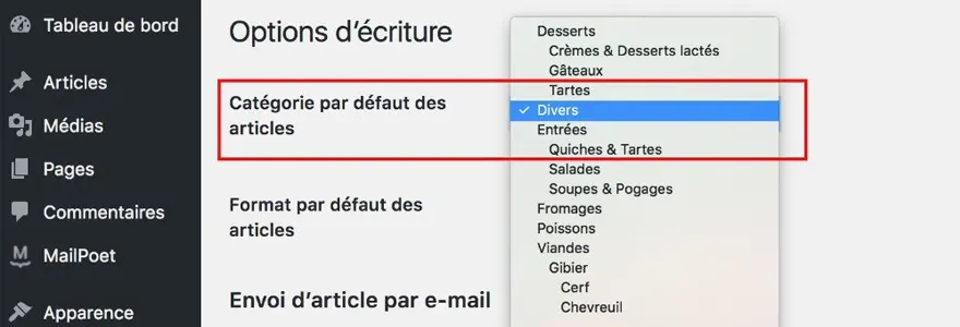 Categories in WordPress, How to use them